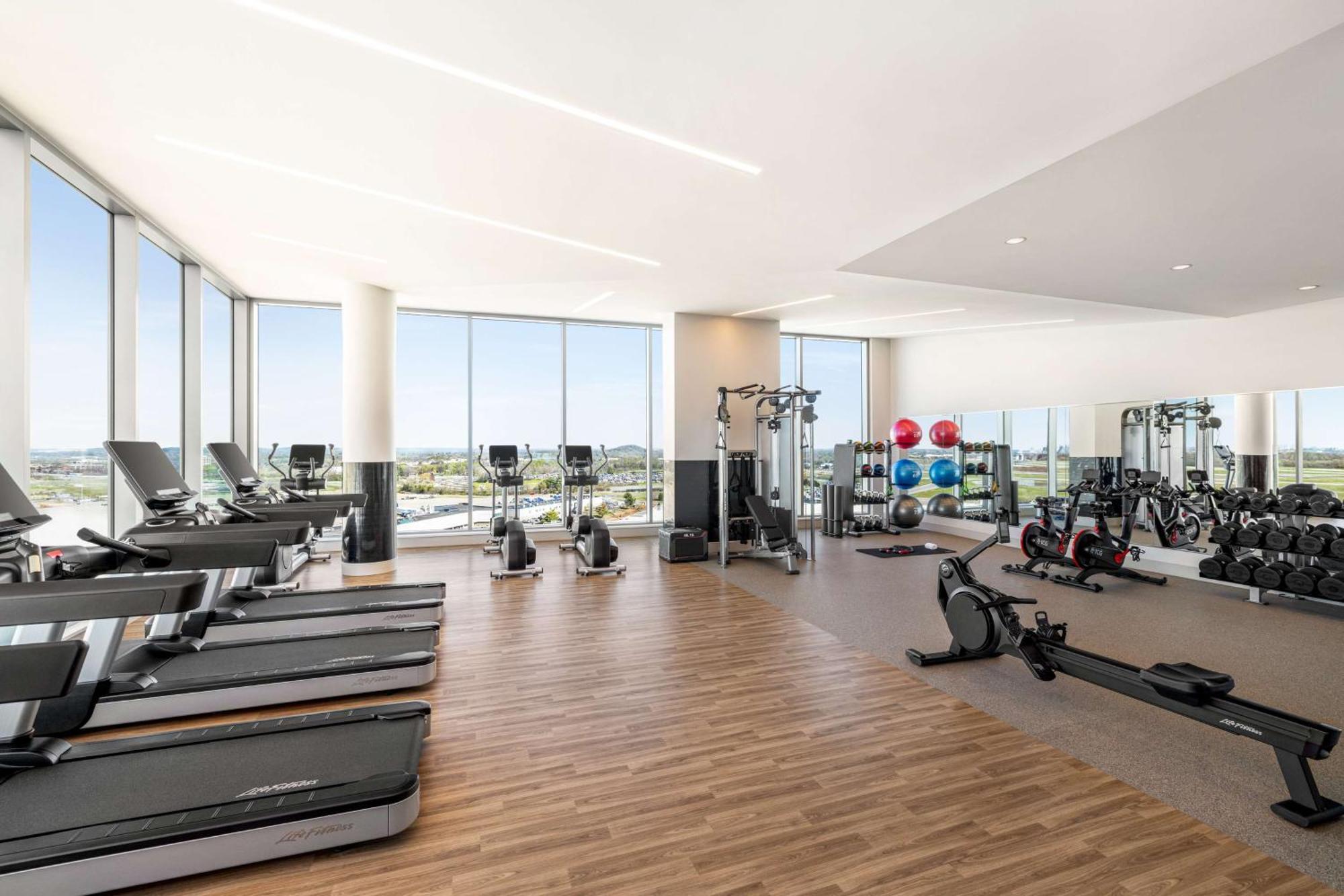 Hilton Bna Nashville Airport Terminal 외부 사진